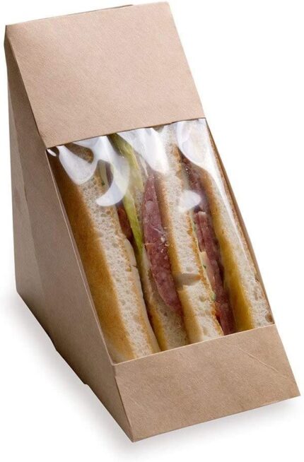 Kraft sandwich wedge (600 Pcs)